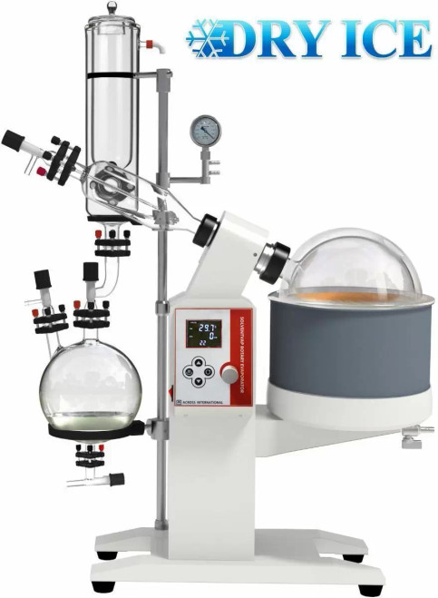 SE13c | Across International Ai SolventVap 5L Evaporator w/ Cold Trap Condenser & Power Lift