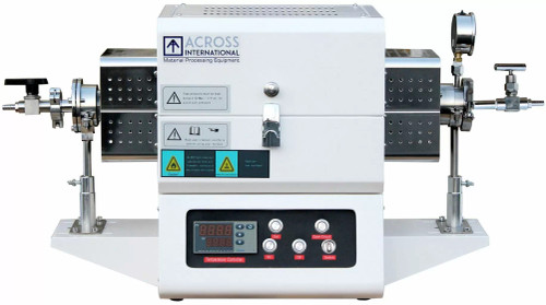 STF1200.50.600 | Across International 1-Zone 1200°C 50mm OD Split Tube Furnace