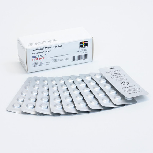 513130BT | Lovibond Silica No.1 Tablet Reagents, 100 pack