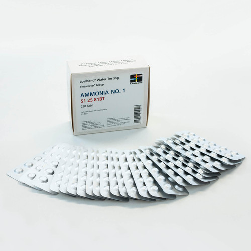 512581BT | Lovibond Ammonia No. 1 Tablet Reagents, 250 pack