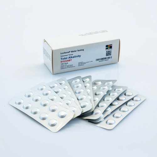 515320BT | Lovibond Total Alkalinity M Tablet Reagents, 100 pack