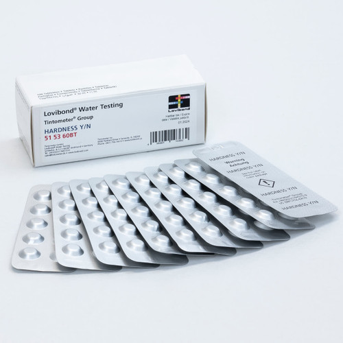 515360BT | Lovibond Hardness Yes/No Tablet Reagents, 100 pack