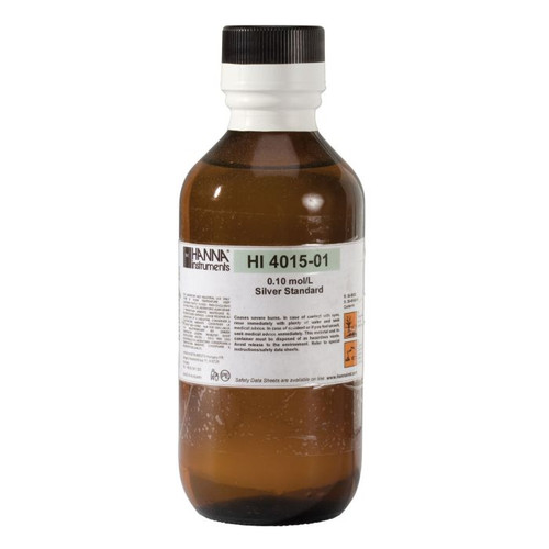 HI4015-01 | Hanna Instruments Silver ISE 0.1M Standard