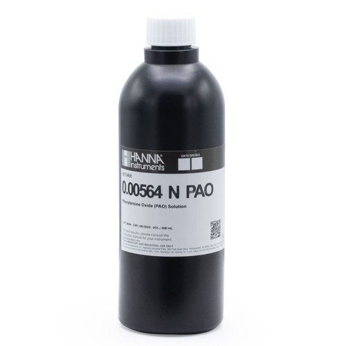 HI70466 | Hanna Instruments Phenylarsine Oxide (PAO) Solution (0.00564N), 500 mL