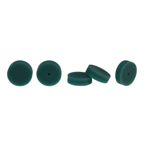 CS-100065 | AFP  Φ11*3mm, GC Septa, Green Color, Temperature Resistant 250°C, 25/PK