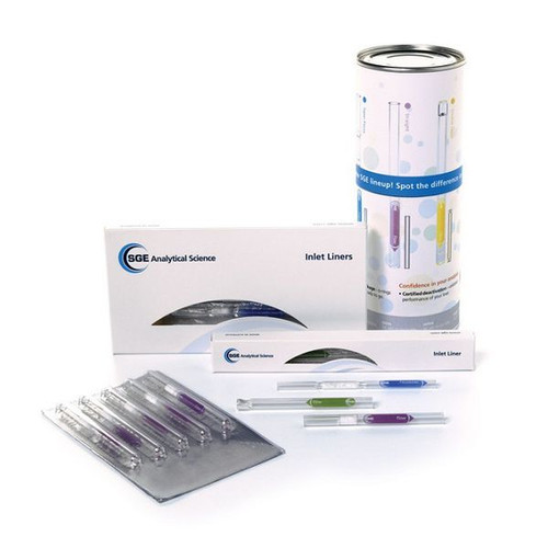 CL-100014 | AFP Inlet Liners with Quartz Wool 4 mm ID, Length 78.5 mm, 25/PK