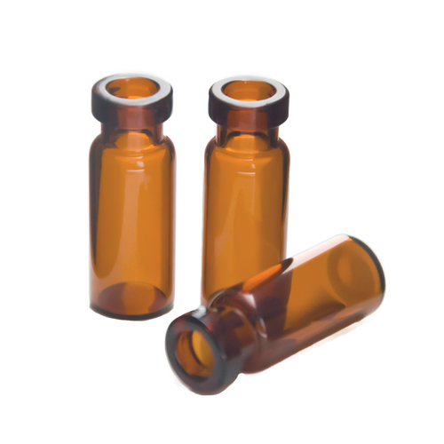 CV-100016 | AFP 2 mL Amber Glass 11 mm Crimp Top Vial, 11.6 x 32 mm, 7.0 Type Glass, Value Line, 100/PK