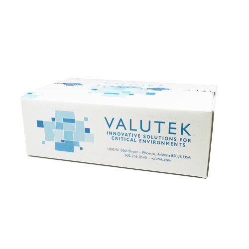 VTNPCRCL-34 | Valutek Cleanroom Sticky Notepad, Chemical Label, 3" x 4", Blue (50/CS)