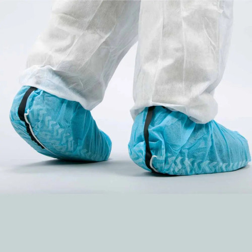 VTSHCVASESDLF-XL | Valutek Shoe Cover, Polypropylene, Fabric Grounding Ribbon, 18" (300/CS)