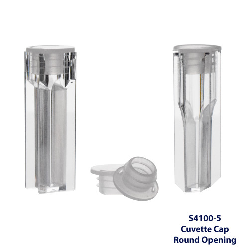 S4100-5 | MTC Bio Cuvette, Cap, Plug, Round