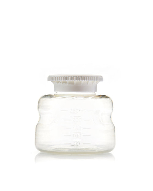 1171-RLS | Foxx Life Sciences Autofil Sterile Polystyrene Media Storage Bottles w/ SECUREgrasp GL45 Cap, 250 mL (24/CS)