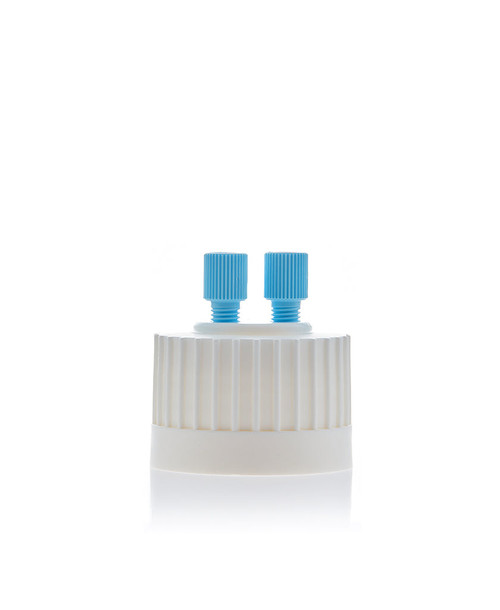 450-0322-FLS | Foxx Life Sciences ChromCap 100 HPLC Cap Assy, 38-430, Adapter w Vent Hole, One (1x) Ports3.2mm (1/8") or 1.6 mm (1/16"), OD Tubing