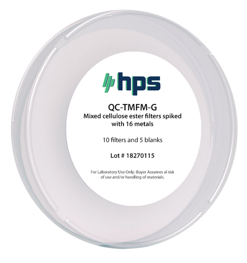 QC-TMFM-BLANKS | High Purity Standards 37mm Mixed Cellulose Ester Filter Blanks