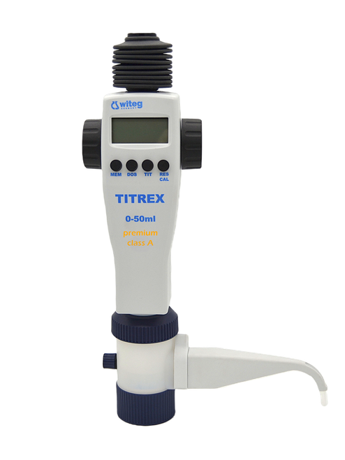 witeg TITREX premium Digital Bottle-Top Burette, 0-50 mL (5 497 050)