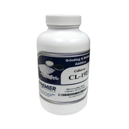 Premier Lab Supply Cellulose Microcrystalline, Grinding and Binding Additive for Pressed Pellets