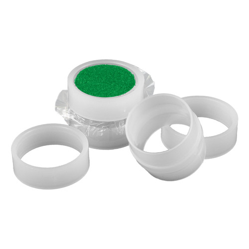 Premier Lab Supply 32 mm Double Open Ended XRF Sample Cups with Cup and 2 Rings, 100 Sets per Bag (SC-4231)