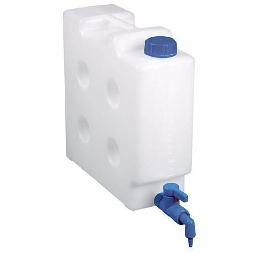 804353-0010 | Dynalon Jerrycan Compact w Angled Stopcock Set 10L, Each