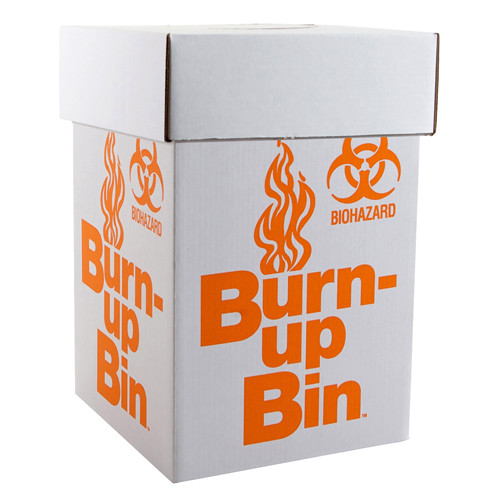 797065 | Dynalon Disposal Box Burn Up Intermediate, 20x12 CS/6, CS/1