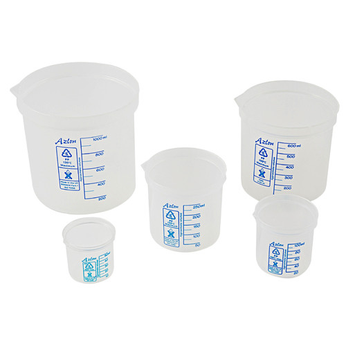 522135-0002 | Dynalon Beaker Set, PP 50,100,250,600,1000mL, ST/1