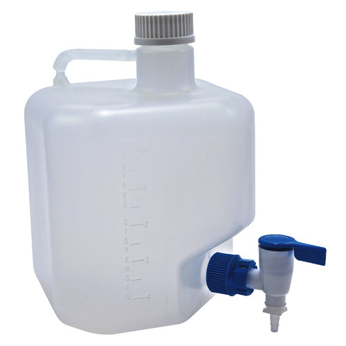 505634-1 | Dynalon Carboy Heavy Duty w Stopcock, PP 5L, Each