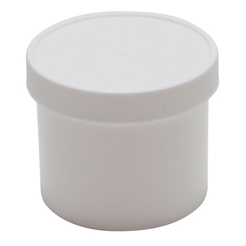 426325-0400 | Dynalon Jar White, PP 4oz, CS/72
