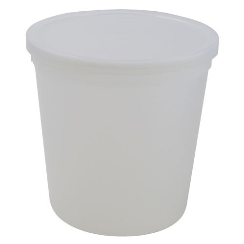 453555 | Dynalon Container w Lid Natural, PPCO 83oz, CS/25