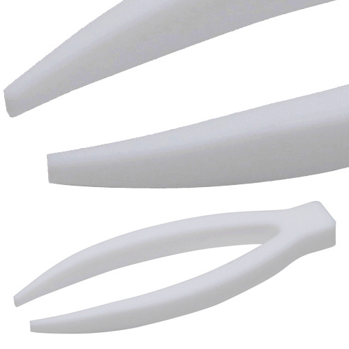 316525-0100 | Dynalon Tweezers Fine Sharp, PTFE 100mm, Each