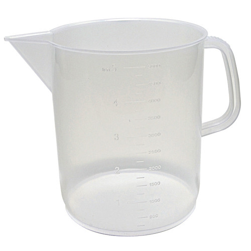 326495-5000 | Dynalon Beaker Low w Handle, PP 5000mL, CS/12