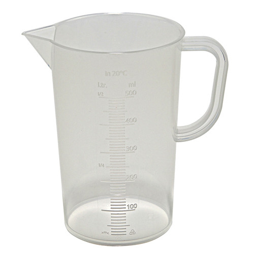 326485-0500 | Dynalon Beaker w Handle Tall Form, PP 500mL, CS/24