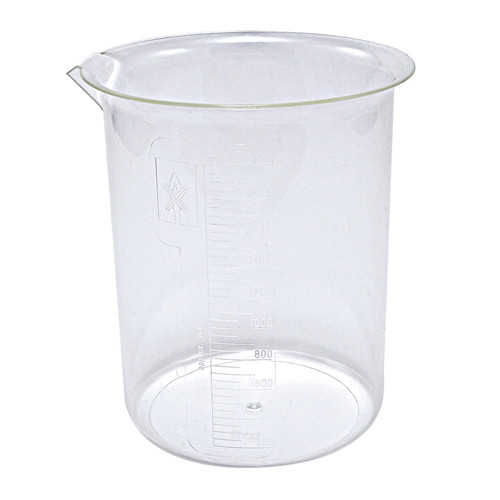 222045-2000 | Dynalon Beaker, PMP 2000mL, CS/4
