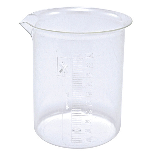 222045-1000 | Dynalon Beaker, PMP 1000mL, CS/12