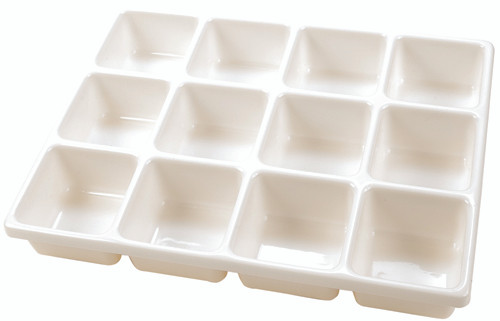 209304-0012 | Dynalon Tray Organizer 12 Plc, PVC 403x303x63mm, Each