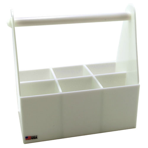 165034 | Dynalon Bottle Carrier 6 Compartment, HDPE, Each