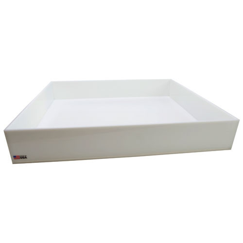 108874-4 | Dynalon Tray Spill Containment, HDPE 26x22x4" ID, Each