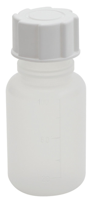 202445-0100 | Dynalon Bottle Graduated WM, PP 100mL, CS/100