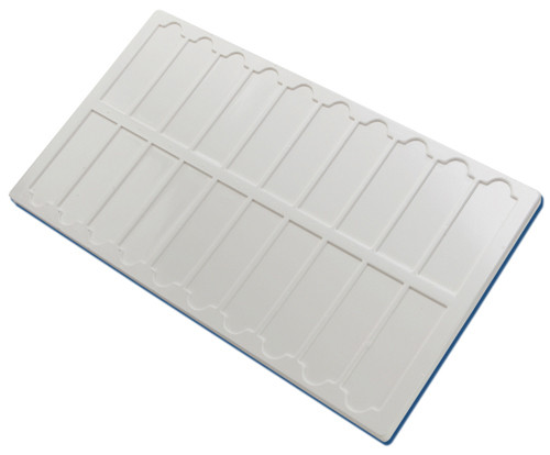 201565 | Dynalon Tray Microscope Slide, 13.375x7.5x0.325", CS/10