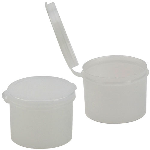 226254-2000 | Dynalon Container w Hinged Lid, PE 2oz, CS/100
