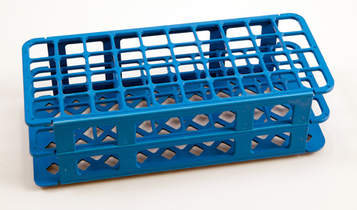 225665-0002 | Dynalon Rack Test Tube 40 Place Blue, PP 20mm, CS/5