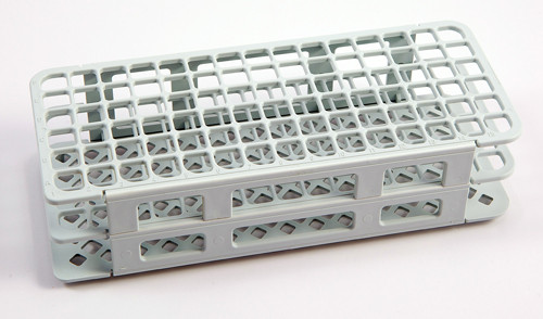 225645-0000 | Dynalon Rack Test Tube 90 Place White, PP 13mm, CS/5