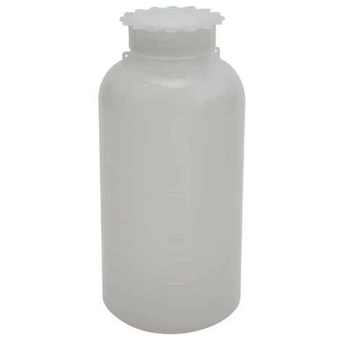202435-0500 | Dynalon Bottle Round PP WM Closure, LDPE 500mL, PK/5