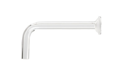 21-809-5160 | Glass Expansion Glass Transfer Tube, S13 Elbow 72mm
