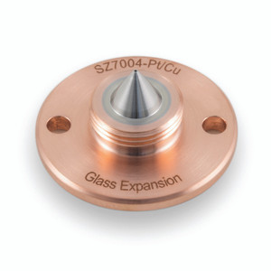 SZ7004-Pt/Cu | Glass Expansion Platinum Skimmer Cone (7mm) for Shimadzu ICPMS-2030, 40, 50
