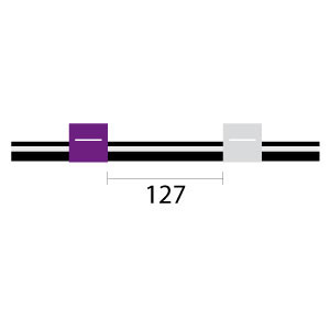 VS2.79-PW | Glass Expansion Viton Pump Tube 2tag 2.79mm ID Purple/White (PKT 12)