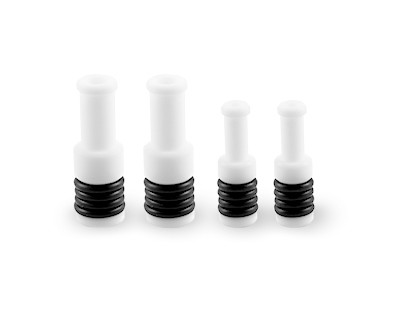 GAZ-0604 | Glass Expansion GazFit Connectors, 2 for 6mm OD side arms, 2 for 4mm OD side arms (PKT 4)
