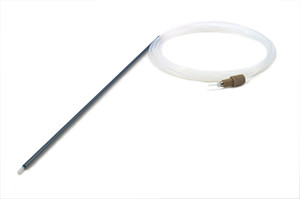 70-803-1440 | Glass Expansion PTFE Sheathed Carbon Fibre Probe 0.5mm ID with 1/4-28 ratchet fitting (for PE S10 or AS93+)