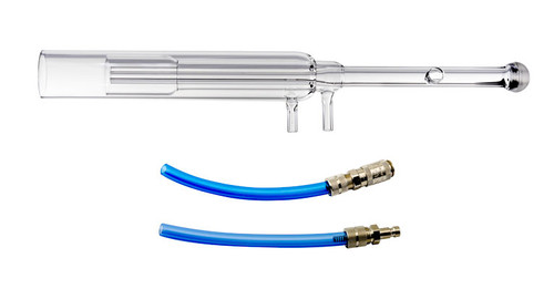 30-807-0524 | Glass Expansion Quartz Torch 2.5mm injector with gas fittings