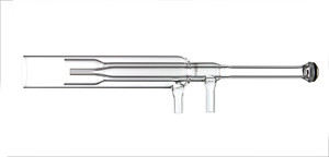 30-808-0351 | Glass Expansion Quartz Torch with 1.0mm Injector for Finnigan Element 1