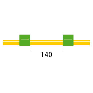 1.85-GRN-SF | Glass Expansion Solva Flex Pump Tube 2tag 1.85mm ID Green/Green (PKT 12)