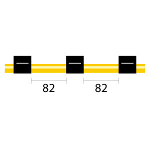 0.76-BLK3B-SF | Glass Expansion Solva Flex Pump Tube 3 tag 0.76mm ID Black/Black (PKT 12)