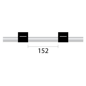 0.76-BLK | Glass Expansion PVC Pump Tube 2tag 0.76mm ID Black/Black (PKT 12)